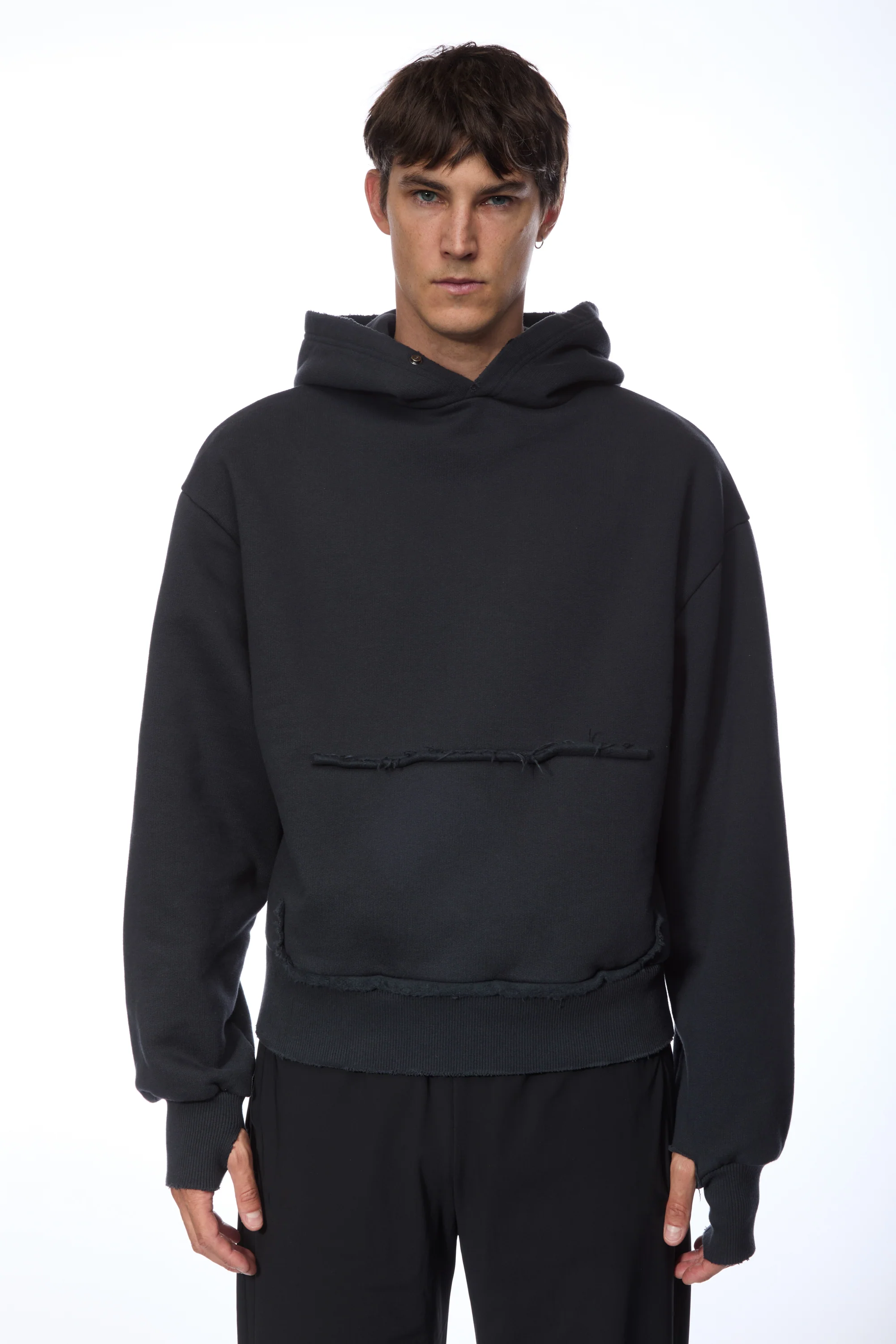 DISTRESSED HOODIE - Image 4