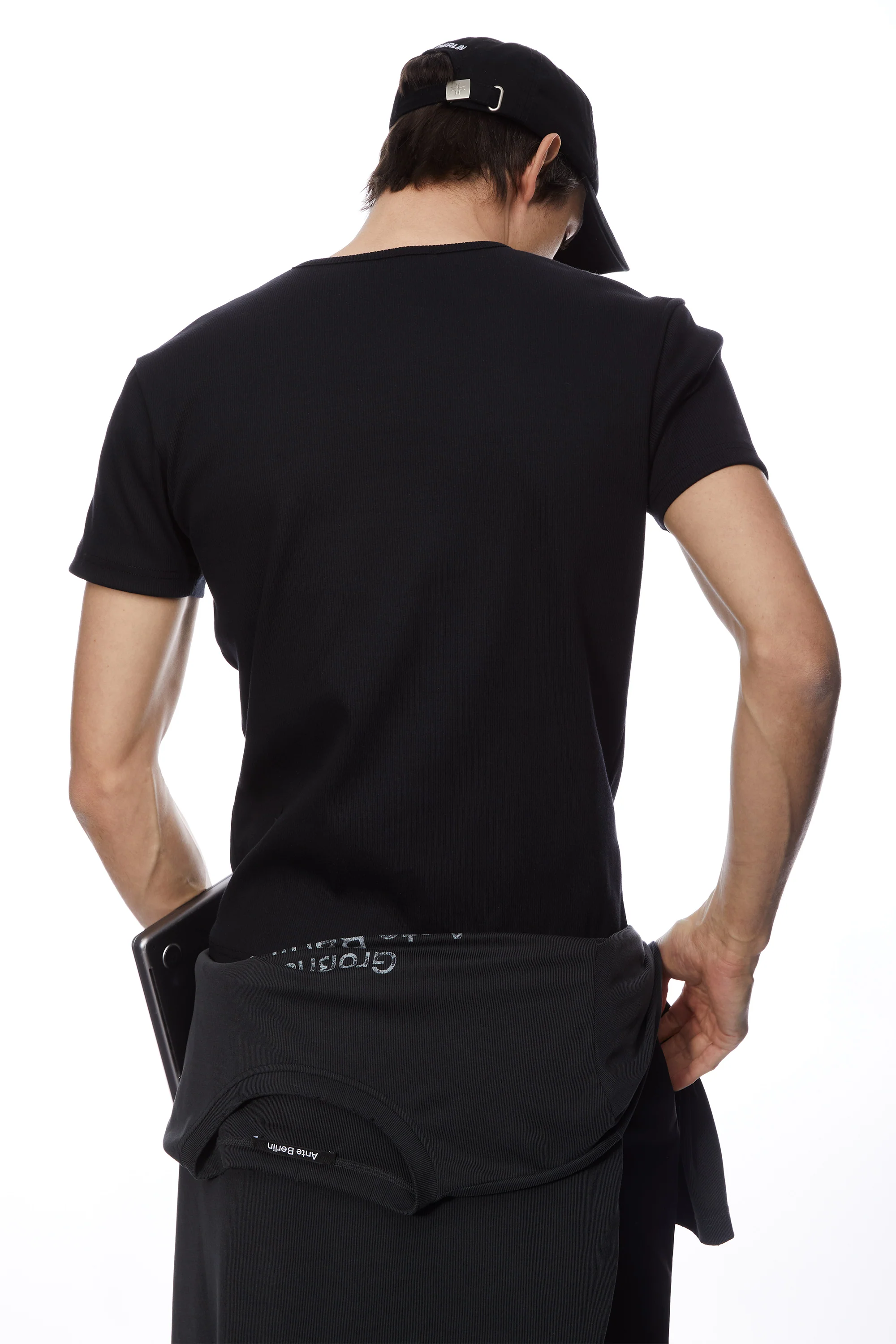 RIBBED T-SHIRT - Image 5